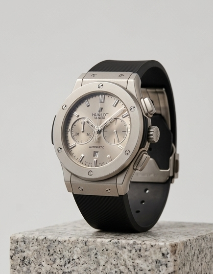 Hublot Classic Fusion Chronograph Titanium 45mm – Sunray Dial Luxury Timepiece
