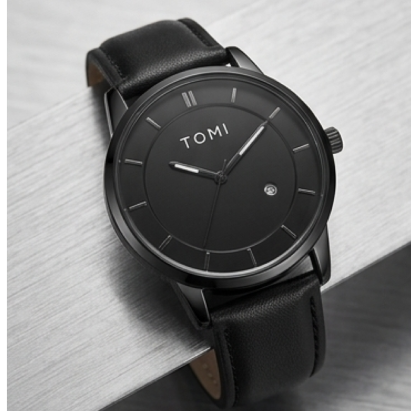 TOMI Men's Stealth All-Black Gift Set