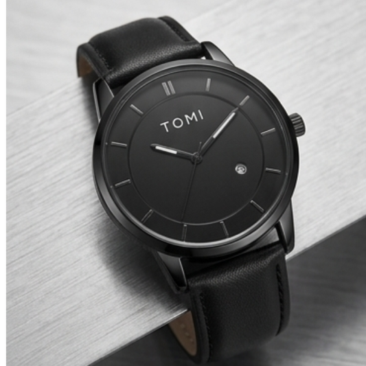 TOMI Men's Stealth All-Black Gift Set