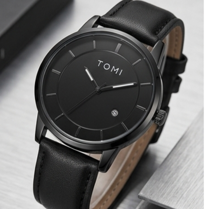 TOMI Men's Stealth All-Black Gift Set