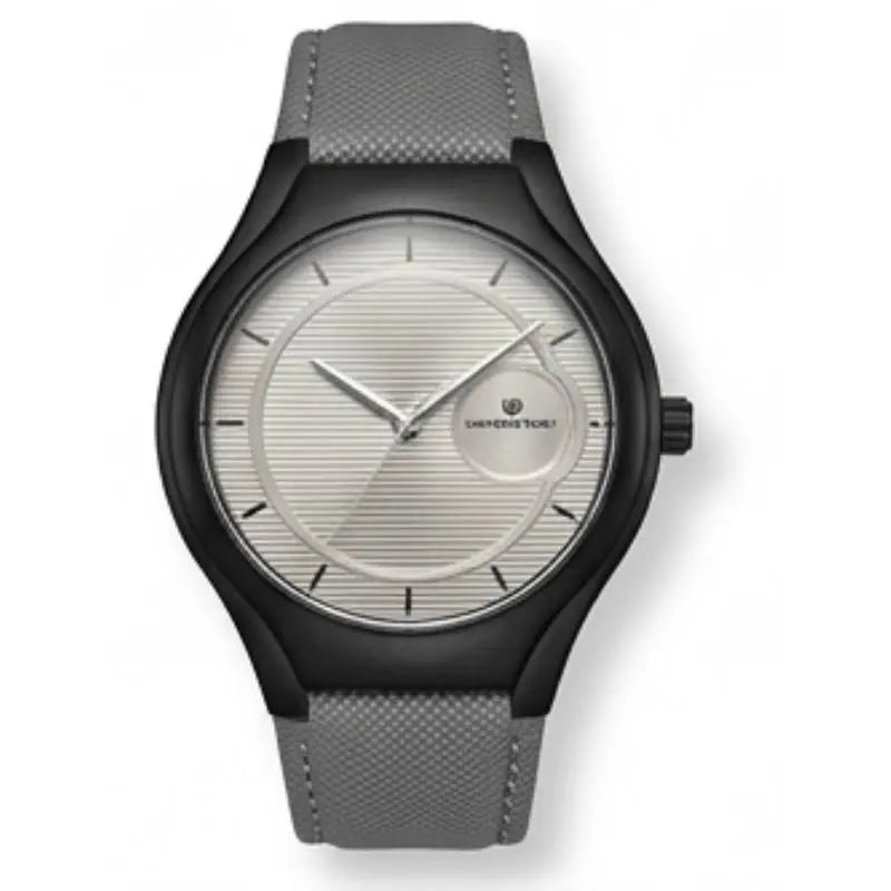 Universe Point Leather Strap Watch
